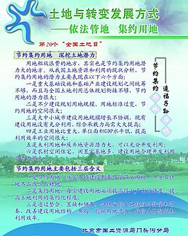 土地与转变的发展方式图片