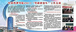宁夏大学学科建设年展板图片