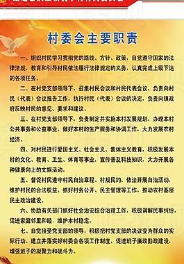 党支部制度展板图片