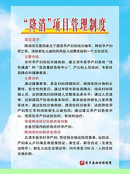 降消项目管理制度图片