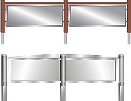 不锈钢广告牌图片