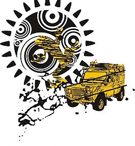 t恤印花图案图片