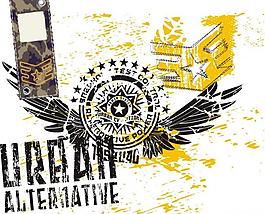 t恤印花图案图片