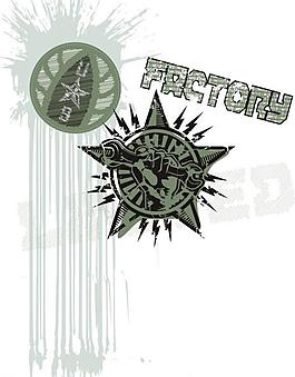 t恤印花图案图片