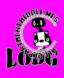 t恤印花 卡通 动物图片