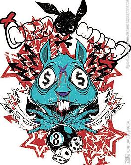 纹身图案t恤花纹图片