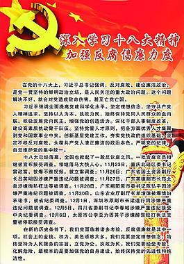 十八大展板图片