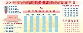 学习型党支部展板图片