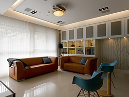 客厅效果图素材