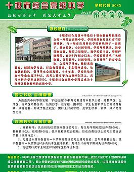 招生简章图片