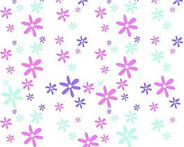 小碎花矢量装饰图片