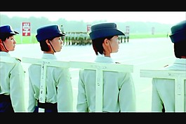 国庆欢庆场面视频