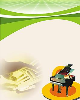 钢琴背景图图片