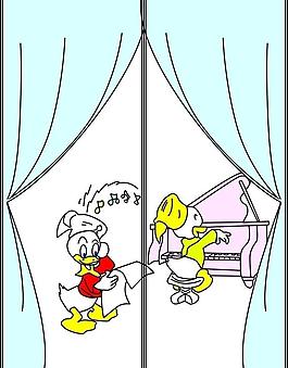 唐老鸭 移门图片