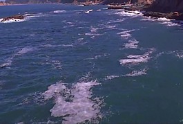 蔚蓝的大海