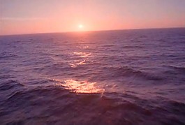 流动的海水
