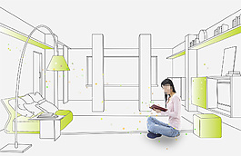高清PSD分层素材用心学习