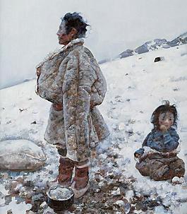 艾轩油画作品图片