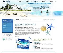 韩国网站模版图片