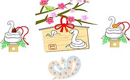 蛇与小鸟图片