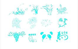 花草 动物图图片