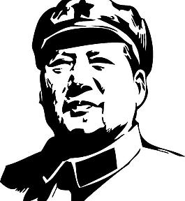 毛主席头像图片