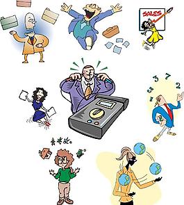 人物漫画图片