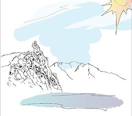 山高人为峰图片