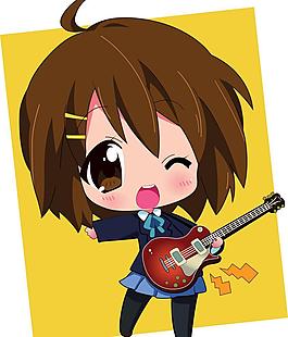 轻音少女 平沢唯图片
