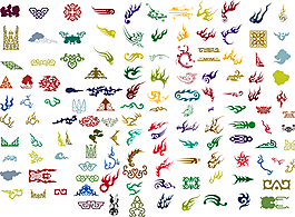 中国风图案素材源文件