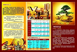 投资公司折页