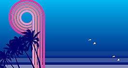 插画风格过渡flash
