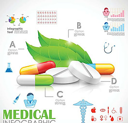 医院医疗保健图标矢量素材