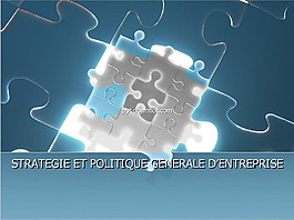 创意拼图市场营销PPT模板
