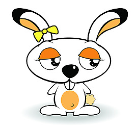 卡通小兔子