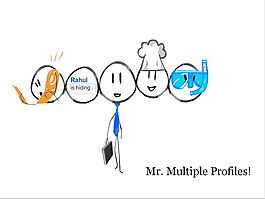 简约创意自我介绍ppt模板