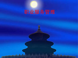 服务管理行业ppt模板