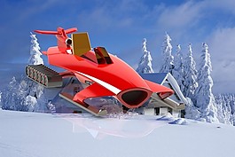 雪地车完成