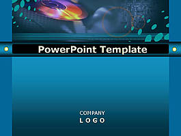 电子科技商务PPT模板