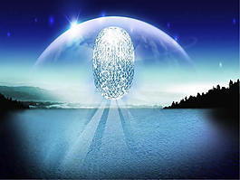 精美风景背景动态PPT模板