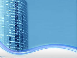 高楼商务ppt模板