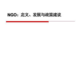发展与政策建议ppt模板