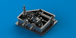 里程表齿轮减速