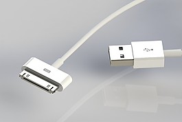 苹果iPhone iPod USB充电电缆 电线