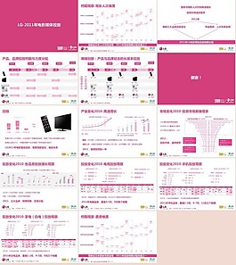 LG电影宣传策划媒体投放ppt图片素材