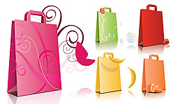 时尚手袋设计矢量素材