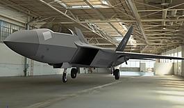 F-22猛禽齿轮下来