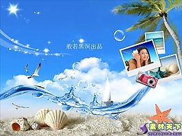 旅游休闲度假PPT模板