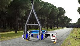 carrellino CON ralla E Timone