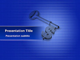 商业金融概念PPT模板免费下载